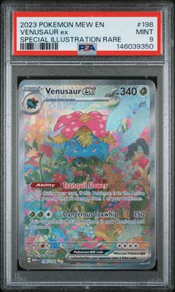 VENUSAUR EX 198 PSA 9