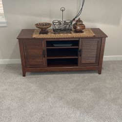 Wood TV Stand