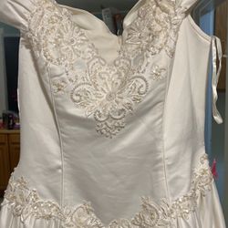 Michelangelo Wedding Dress Size 18