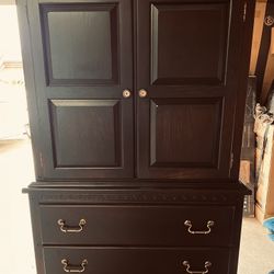 Solid White Oak Wood Armoire For $1000 OBO