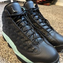 Jordan 13 Island Green Size 12