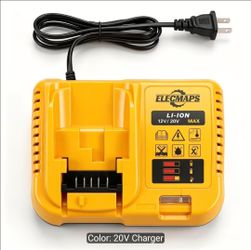 12V/20V Li-ion Battery fast Charger-compatible with dewalt  battery