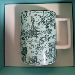 Tiffany Toile Mug In Bone China