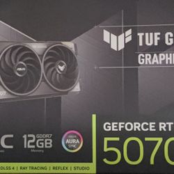 ASUS TUF Gaming GeForce RTX 5070 OC Edition 12GB GDDR7 Graphics Card (Brand New, Sealed)