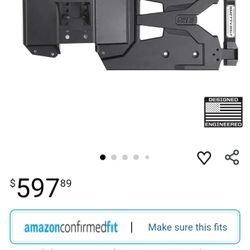 Jeep Wrangler Smittybilt Rear Tire Carrier