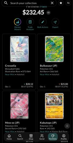 Pokemon and sports cards