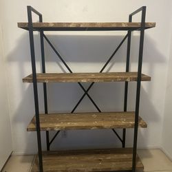 Bookshelf Rustic Look