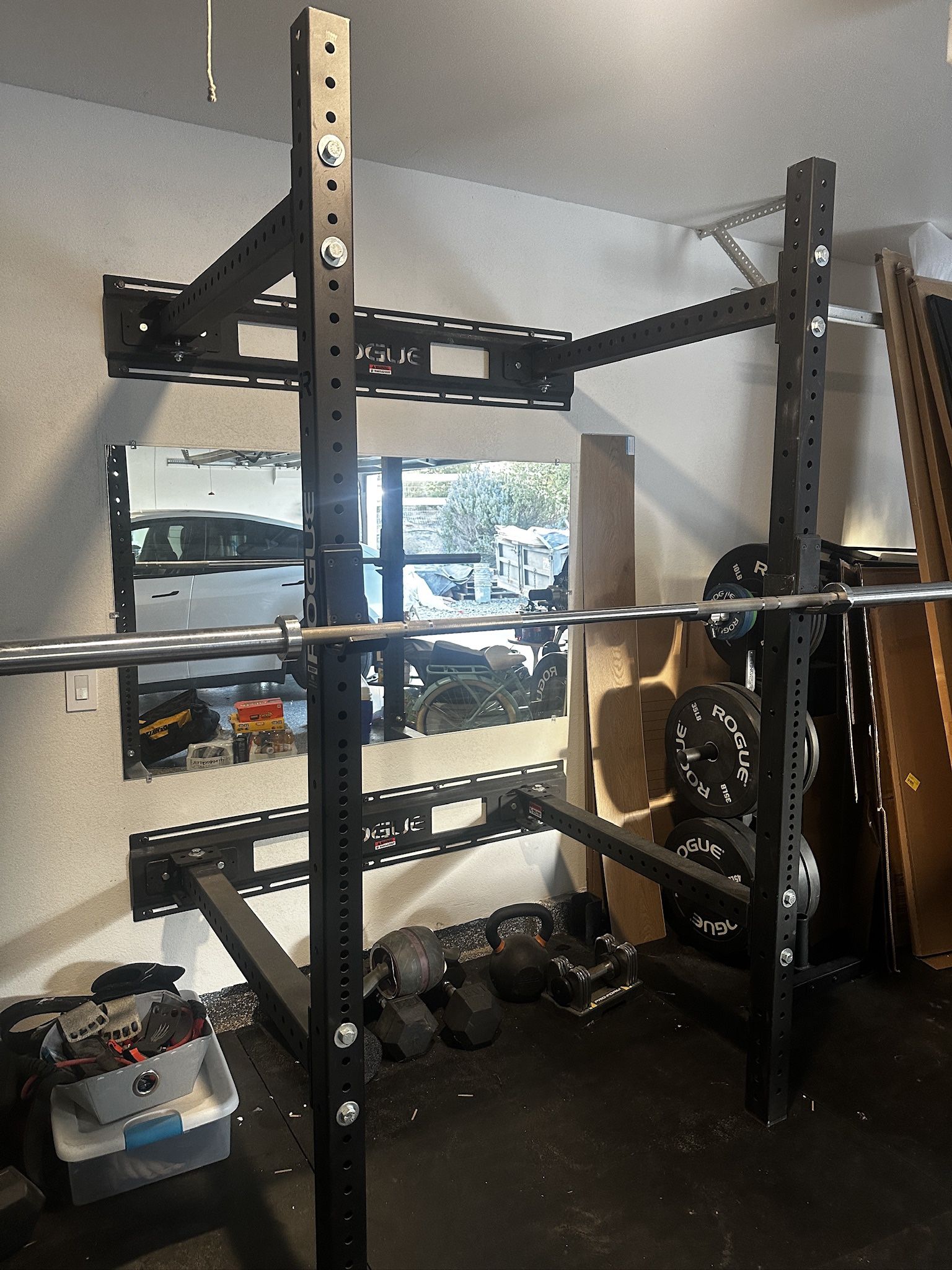 Rogue Home Gym Set Up