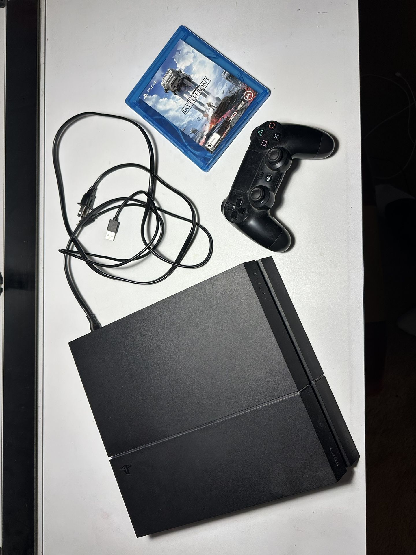 PS4 Console with Game & Controller