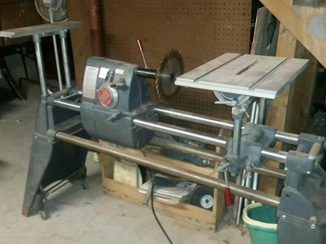 Shopsmith Mark V , Saw And Drill Machine