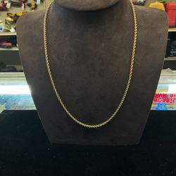 14KT Rope Chain 37578-2