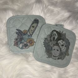 Halloween Oven Mits