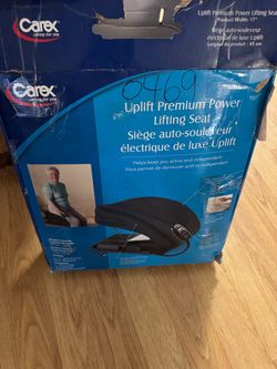 New Carex Uplift Premium Power Lifting Seat designed for assisted sitting & standing see description