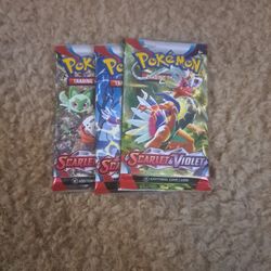 Pokémon Scarlet And Violet Booster Packs 
