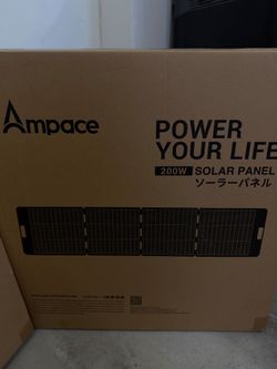 Ampace Solar Panel & EcoFlow S/P
