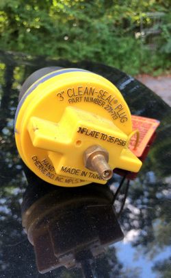 3” clean-seal plug PN 271-713