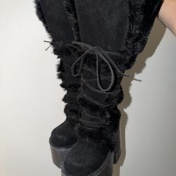 Demonias 311 high knee boots