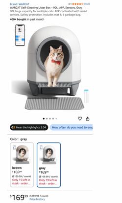 Self Cleaning Cat Litter Box $125 (Price Firm)