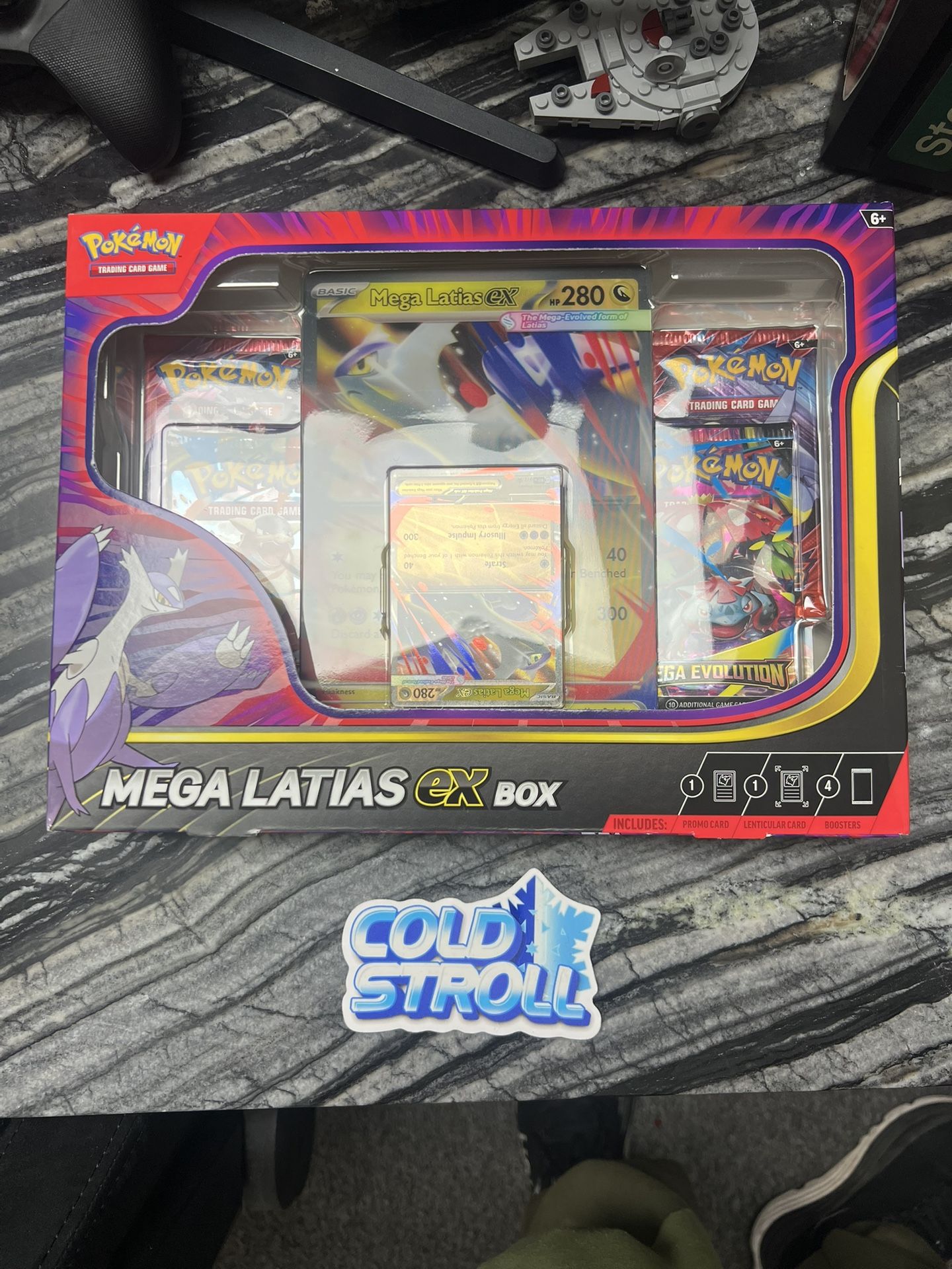 Pokémon Mega Latias EX Box Sealed TCG Collector Display