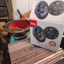 10" Xploid Subwoofer/Door Speakers/Amp