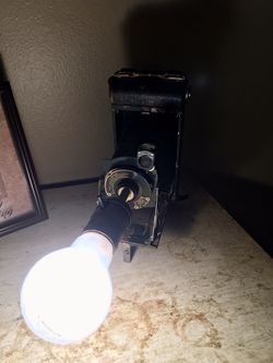 Antique Camera Lamp