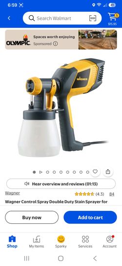 Wagner Control Spray Double Duty Stain Sprayer