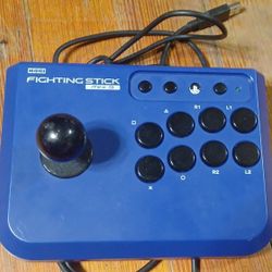 Hori Fighting Stick Muni 3 Blue Video Controller Sony Playstation 3 