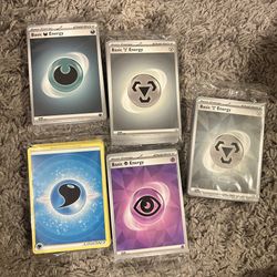 Pokemon Energy Cards 