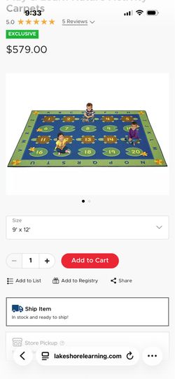Lakeshore Area Carpet