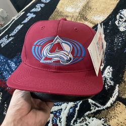 Vintage nhl Colorado avalanche sports specialties SnapBack nwt 