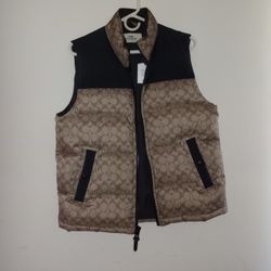 Coach Signature Down Vest