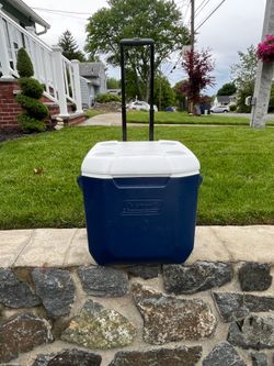 Coleman  60-Quart Cooler with Wheels and Telescoping Handle