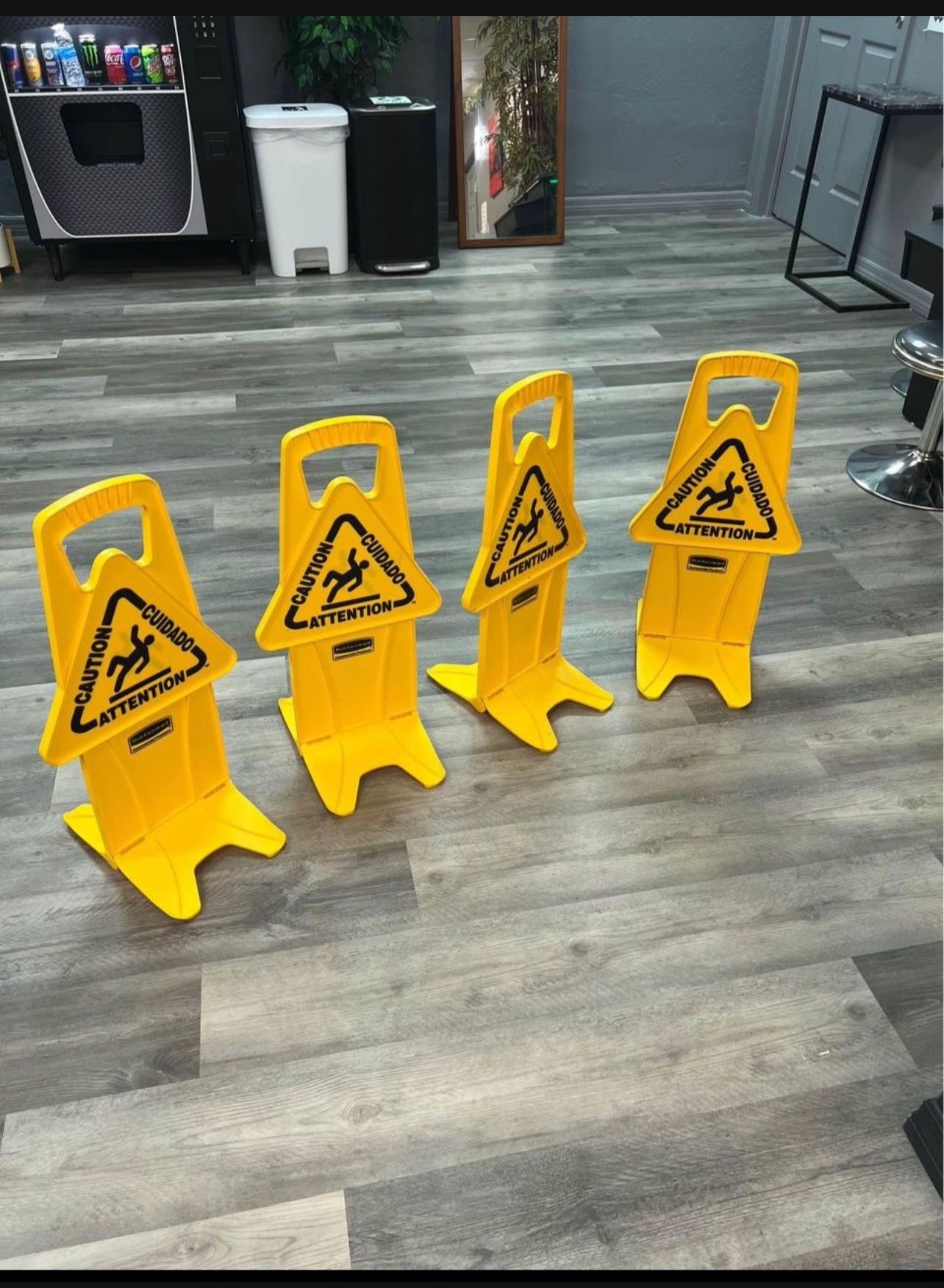 caution signs (5 Total)