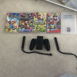 Nintendo games and controllers for nintendo switch 
