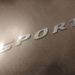 "SPORT" Emblem