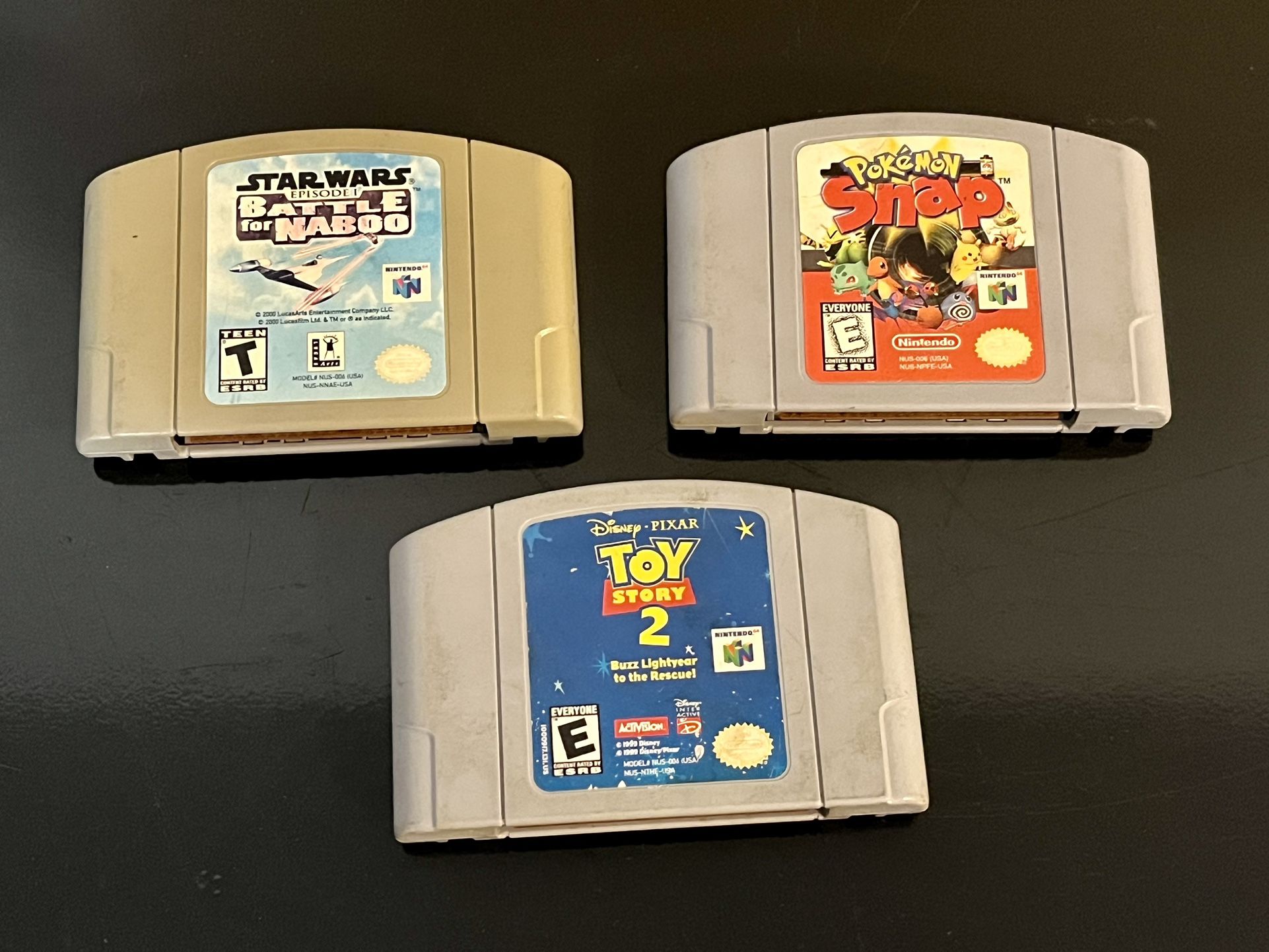 Nintendo 64 Game Lot 3 Authentic Untested N64.