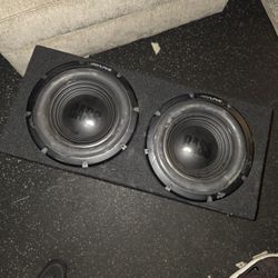 Alpine Dual 12" Bass Series Subwoofer Enclosure Package
