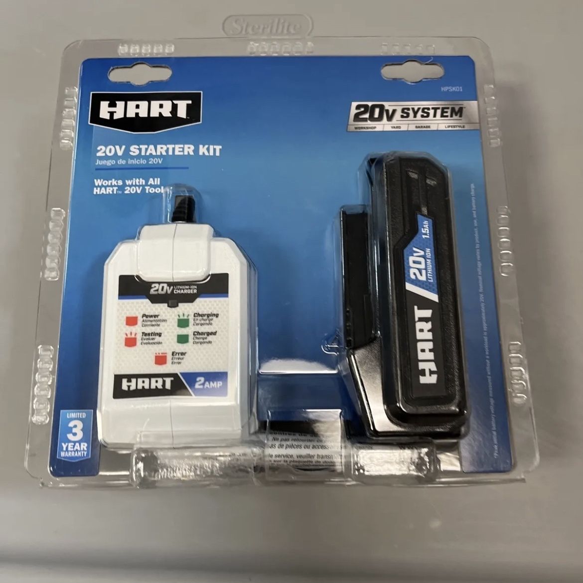 Hart 20v starter kit sales
