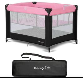 Portable playpen/bassinet with mattress