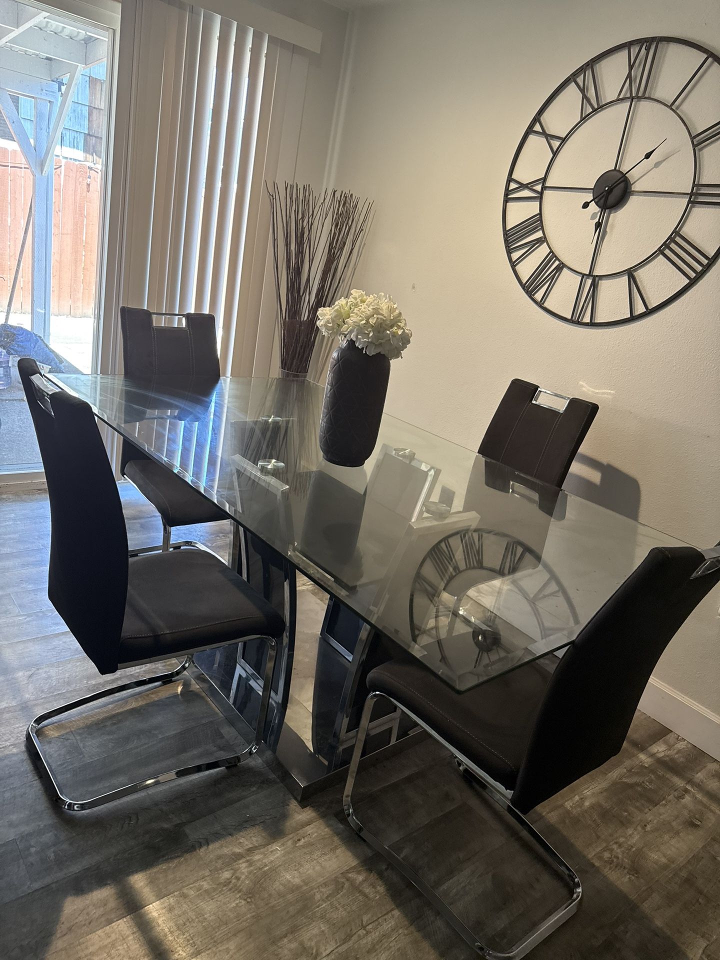 Glass Dining Table