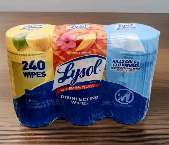 LYSOL DISINFECTING WIPES