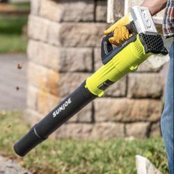 Sun Joe Cordless Blower With Battery And Charger