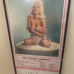 Jayne Mansfield Calendar Hollywood Vintage Star