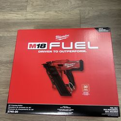 Milwaukee M18 FUEL 3-1/2 in. 18-Volt 30-Degree Lithium-Ion Brushless Cordless Framing Nailer (Tool-Only)