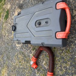 Rhino Dump Tank And Hose 