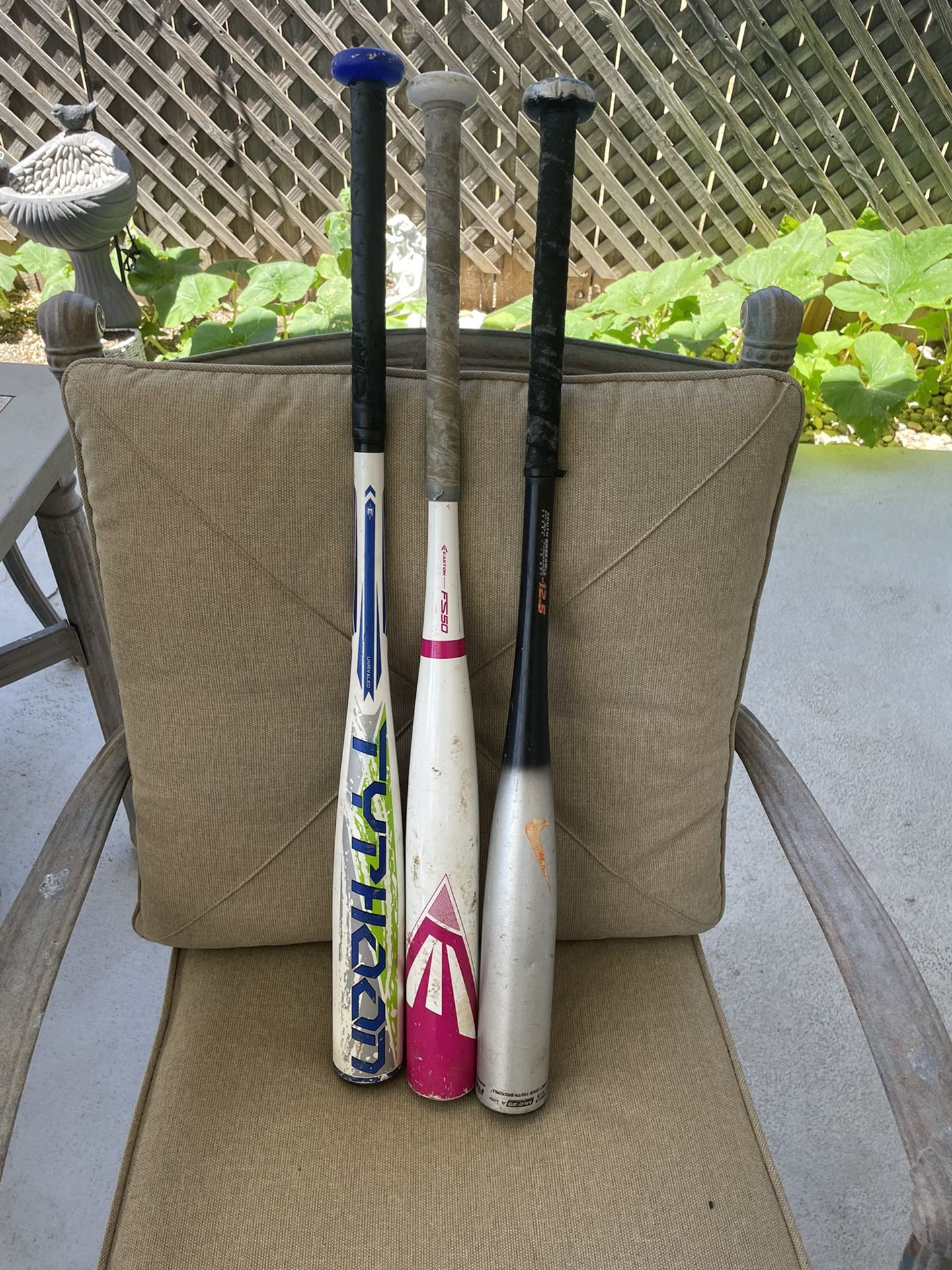 3 Baseball ⚾️ Bats 29 Inches In Good Shape