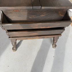 Antique Folding Top Table.