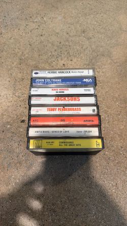 CASSETTE TAPES COLTRANE HERBIE JACKSONS KRIS KROSS GQ TEDDY MUSIC PRICES VARY