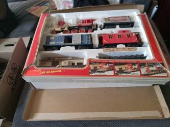 SILVER. RZIL. TRAIN. SET. 1986. IN BOX