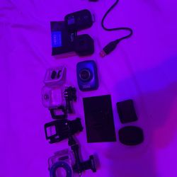 Go Pro Hero 4 And Vivitar DVR 785HD